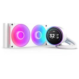 NZXT Kraken Elite 240 RGB RL-KR24E-W2 - Sistema de refrigeración líquida todo en uno, 12 cm, Blanco, LCD, RGB, Compatible con Intel/AMD Precio: 283.94999941. SKU: B1ECCEPAME
