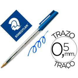 Bolígrafo Staedtler Stick 430 Azul (50 Unidades) Precio: 20.50000029. SKU: S8422922