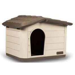 KERBL Casa de exterior para gatos - 60 x 51 x 41 cm - Moca y marrón - Plástico Precio: 51.49999943. SKU: B14YN5MSXG