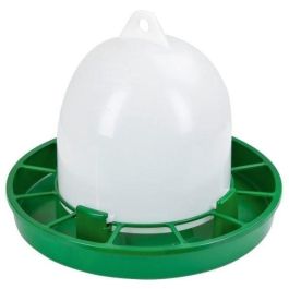 Comedero para pollos de plástico - KERBL - 24 cm - Ø30 cm - 2,5 kg - Blanco / Verde Precio: 26.8899994. SKU: B1JLV868MX