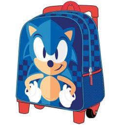 Mochila infantil trolley 3D sonic 25.0 x 31.0 x 10.0 cm