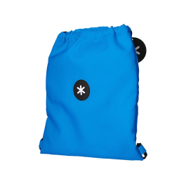 Antartik Mochila Saco Plano Ajustable con Bolsillo Interior con Cremallera Color Azul 350x400 mm