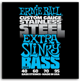 Ernieball Set Bajo S.Steel Extra 40-95 Cuerdas de Acero Inoxidable para Bajo Eléctrico Precio: 27.98999951. SKU: B1DELTK7CQ