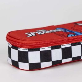 Estuche portatodo ovalado spiderman 8.5 x 5.0 x 22.5 cm