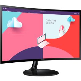 Samsung Monitor Essential C27F364EAU 27'' Full HD Curvo (1920x1080) 4ms 75Hz HDMI VGA Negro