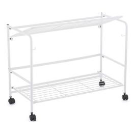 Estantería Plegable de 2 Niveles 67x30x44.8 cm - Confortime Estantería Plegable de 2 Niveles 67x30x44.8 cm - Confortime