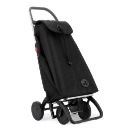 Rolser Carro de la compra i-max mf 4 ruedas plegable negro 43L