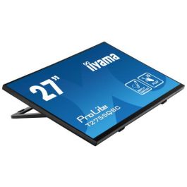 Iiyama T2755QSC-B1 Monitor 27" IPS 2560x1440 Táctil Multitáctil PCAP 10 Puntos MPP2.0 con Lápiz Compatible, Bisel Plano, Negro