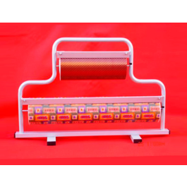 Blanca Portarrollo Metal Mostrador Corta Papel para Bobinas de 62-31 cm Acero Cromado Precio: 105.59000023. SKU: B1K8ED9QDM