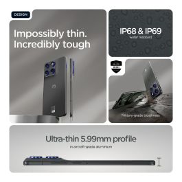 Motorola Edge 70 12GB 512GB 50MP 6.7'' AMOLED 120Hz Gris