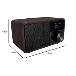 Radio Transistor Sangean DDR7 MINI Madera FM Retro