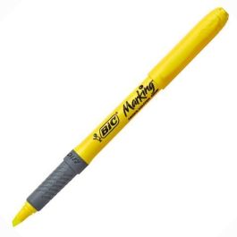 Bic Marcador Fluorescente Grip Punta Biselada Amarillo Caja 12 Unidades Precio: 5.89000049. SKU: B1BSD9DRXR