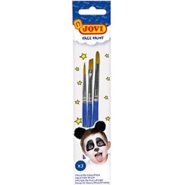 Jovi Bolsa De Maquillaje Con 3 Pinceles Plano, Fino, Redondo Para Maquillaje Face Paint Precio: 1.49999949. SKU: B1BRK6PXRZ