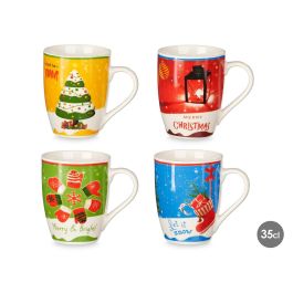 Taza Navidad Nieve Surtidos Colores 350Ml Krist+ 8X10CM (36 Unidades) Precio: 60.5. SKU: B19RPT9WTM