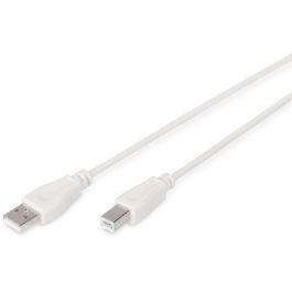 Digitus Cable USB 2.0 Tipo A Macho a Tipo B Macho, 1.8m, Beige Precio: 16.94999944. SKU: B145SWQTLM
