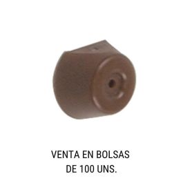 Herrajes Fab.Nacional Soporte Estante Medio Punto Marron (100 Unidades)