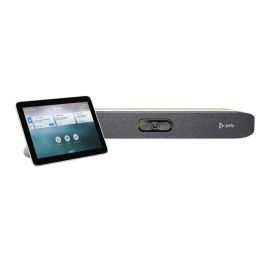 HP Poly Studio X30 Barra de Video Todo en Uno con Controlador TC8 para Salas Pequeñas