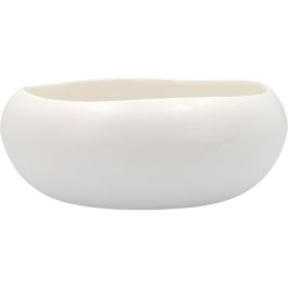 Ariane Bol Porcelana Organic Blanco Texturizado 21 cm (2 Unidades) Reforzado Profesional Apto Microondas Horno Lavavajillas