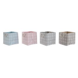 DKD Home Decor Cesta Basicos Gris Beige 30 x 30 x 30 cm (4 Unidades) Precio: 33.68999975. SKU: B1KCLKG88W