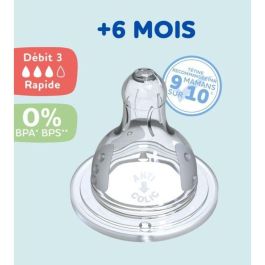 Dodie DOD3700763511030 Conjunto de 4 Tetinas Redondas de Iniciación - Flujo 3