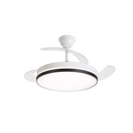 AVANT Ventilador de Techo 42 Pulgadas Retráctil, 30W Motor y 36W LED, Control por App