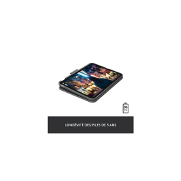 Logitech Funda con Teclado Slim Folio para iPad 10ª generación - Gris Oxford LOG5099206107441