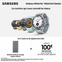 SAMSUNG Galaxy Watch6 Clásico 43mm Negro Bluetooth