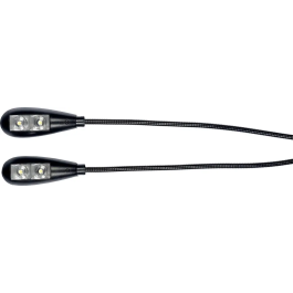 RTX Lámpara Atril Dual Flexible con Clip 4 LEDs