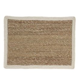 DKD Home Decor Individual de Mesa Básicos en Seagrass, Yute y Poliéster Natural Crema 33x0.5x45 cm - Pack de 12 Unidades Precio: 38.78999971. SKU: B1EQTTRCDM