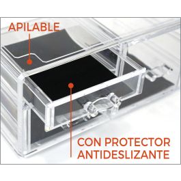 Confortime Organizador Multiuso PS con 1 Cajón - 23.5x15.3x10.8 cm (6 Unidades)