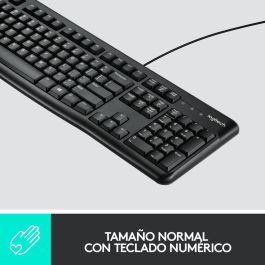 LOGITECH TECLADO + RATON MK120 optico usb 2.0 negro LOGITECH TECLADO + RATON MK120 optico usb 2.0 negro