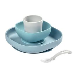 Beaba Vajilla y Juego de Comida de Silicona 4 Piezas: Plato y Cuenco con Ventosa, Vaso y Cuchara para Bebé 2ª Edad - Jungle Precio: 41.68999945. SKU: B1C72BQ2TB