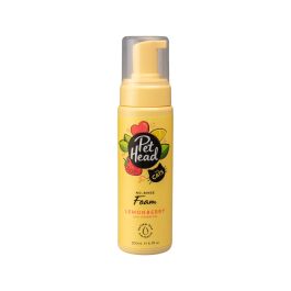 Pet Head Felin' Good Espuma sin Aclarado para Gatos - Limpieza Rápida, Pelaje Suave y con Volumen, Aroma Limón 200 ml