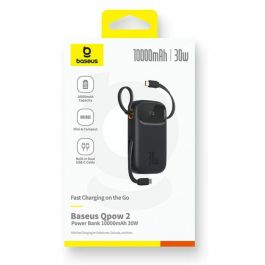 Powerbank Baseus P10055008113-00 Negro 10000 mAh Powerbank Baseus P10055008113-00 Negro 10000 mAh