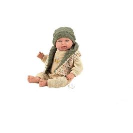 Muñecas Arias Muñeca Elegance 45 Cm Mies Verde C/Mecanismo Lloro Try Me, Emite Sonidos