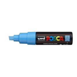 POSCA Marcador Pc-8K No Permanente Punta Biselada 8.0 mm Azul Claro Precio: 4.79000038. SKU: B1JSDNQN5J