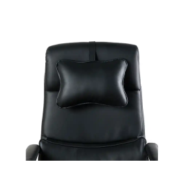 Q-connect Silla de Dirección Ravenna Simil Piel Base Metálica Altura Máx 1300 mm Anchura 670 mm Profundidad 730 mm Ruedas Premium Negro