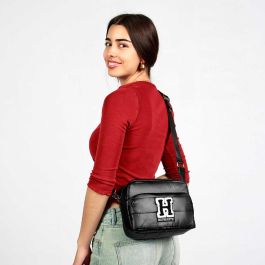 Harry Potter Bolso Bandolera IBiscuit Padding H Negro Harry Potter Bolso Bandolera IBiscuit Padding H Negro