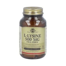 SOLGAR L-Lisina 500 mg, 50 Vegicaps. Apoya el Sistema Inmunológico y Absorción de Calcio. Apto para Veganos Precio: 15.4999999. SKU: B1G9KBASSC