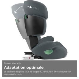 CYBEX CYB4063846375332 Silla elevadora para coche Solution X i-Fix Gris Cobblestone