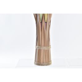 DKD Home Decor Plumeros Marron Burdeos 30 x 90 x 30 cm (4 Unidades)