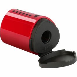 FABER-CASTELL Afilador Einfachspitzdose Grip 2001 Mini azul/rojo