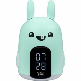 Bigben Kids BIG3499550387032 Despertador y Luz Nocturna Infantil Baxter, Reloj de Mesita con Luz de Compañía Diseño Conejo RKIDSRABBIT