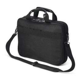 Dicota Eco Top Traveller SELECT 14-15.6" Bandolera Negro PET para Portátiles hasta 15.6", Resistente a Golpes con Compartimento para Tablet