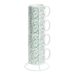 Juego de 4 Tazas Mug Secret de Gourmet Con soporte Porcelana Precio: 16.68999948. SKU: S7907298
