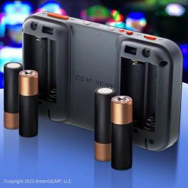 My Arcade Consola Retro Pocket Player Space Invaders con Pantalla 2.75" a Color, Altavoz y Puerto Auriculares. Alimentación USB-C o Pilas AA