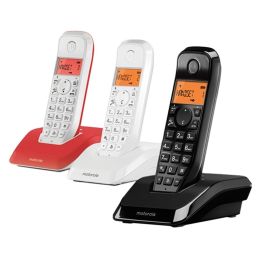 Teléfono Inalámbrico Motorola S12 TRIO MIX (3 Pcs) Multicolor Precio: 82.49999978. SKU: S0215754