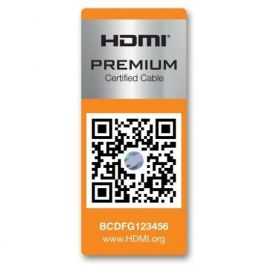 Aisens Cable HDMI V2.0 Premium Alta Velocidad 4K@60Hz 18Gbps Ethernet A-M - A-M Negro 0.5M