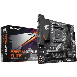 Gigabyte B550M AORUS ELITE Zócalo AM4 Micro ATX AMD B550 Precio: 121.49999983. SKU: B1CNMDPPYN