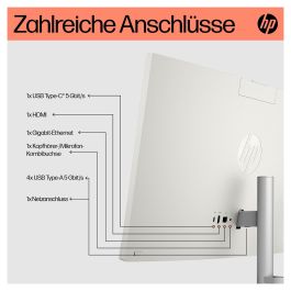 HP All-in-One 24-cr0006ng Ordenador de Sobremesa con Windows 11 Home 64-Bit